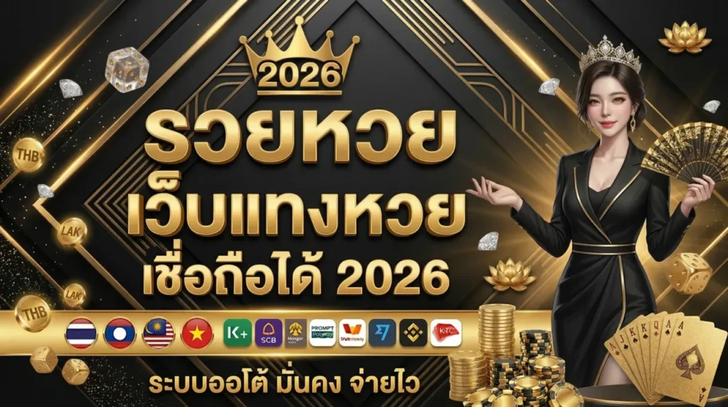 รวยหวย เว็บแทงหวย เชื่อถือได้ 2026